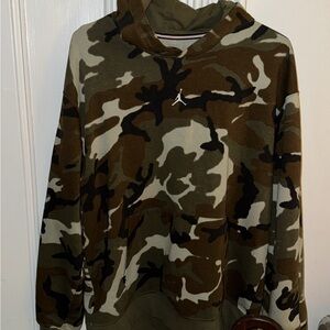 Jordan Camouflage Hoodie with Logo